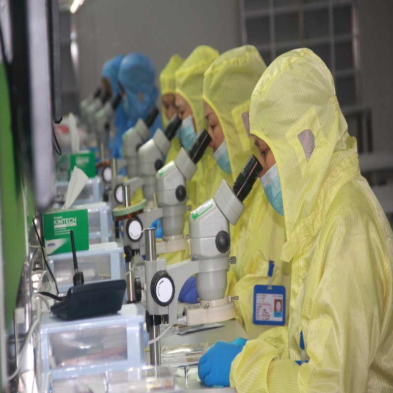 PRC Workers In Manufacturing Factory
